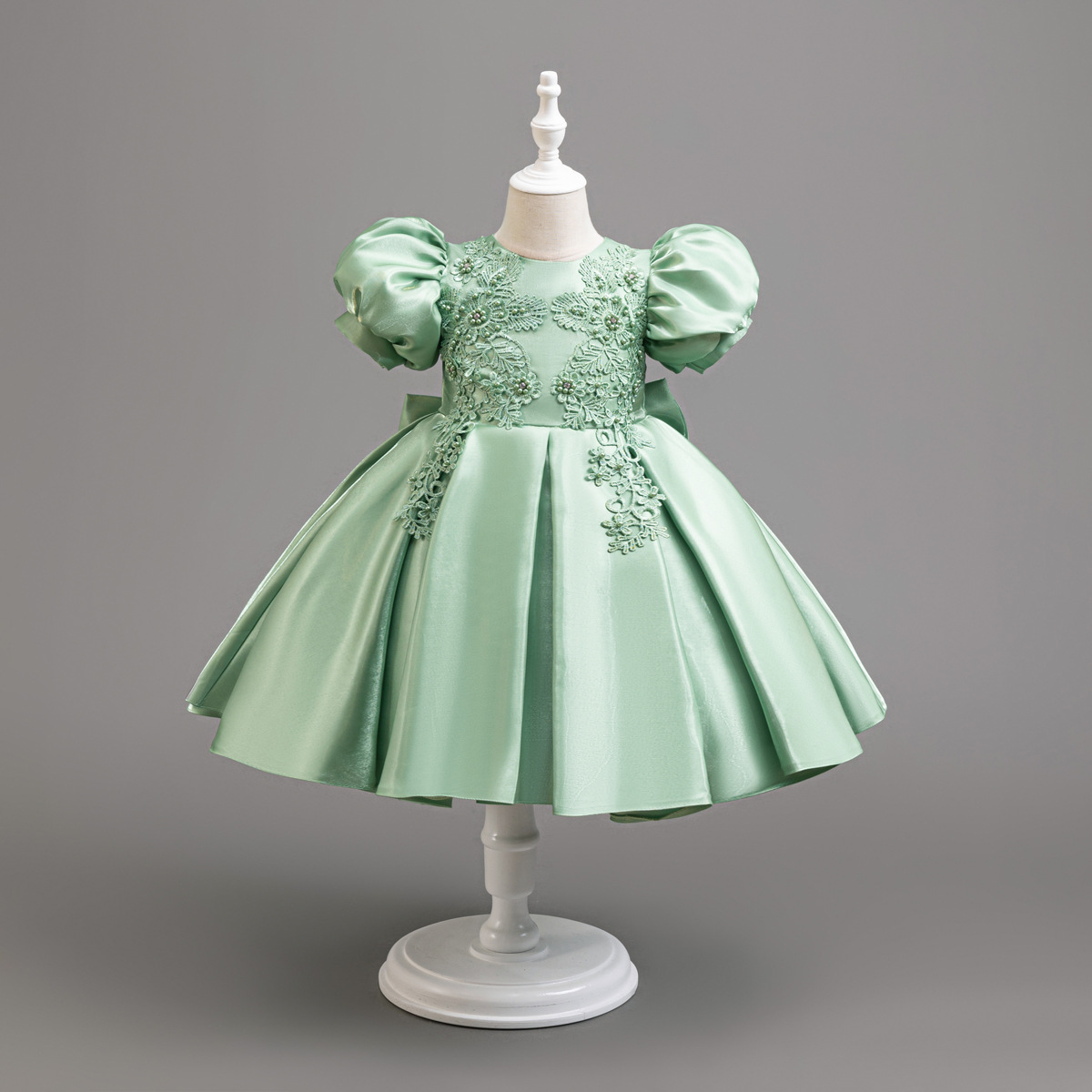 Baby Clothing For Girls - ใหม่สาวปาร์ตี้ชุดเด็กอย่างเป็นทางการชุดเด็กเทศกาลเสื้อผ้าเด็กหญิงเสื้อผ้า Puffy Sleeve
