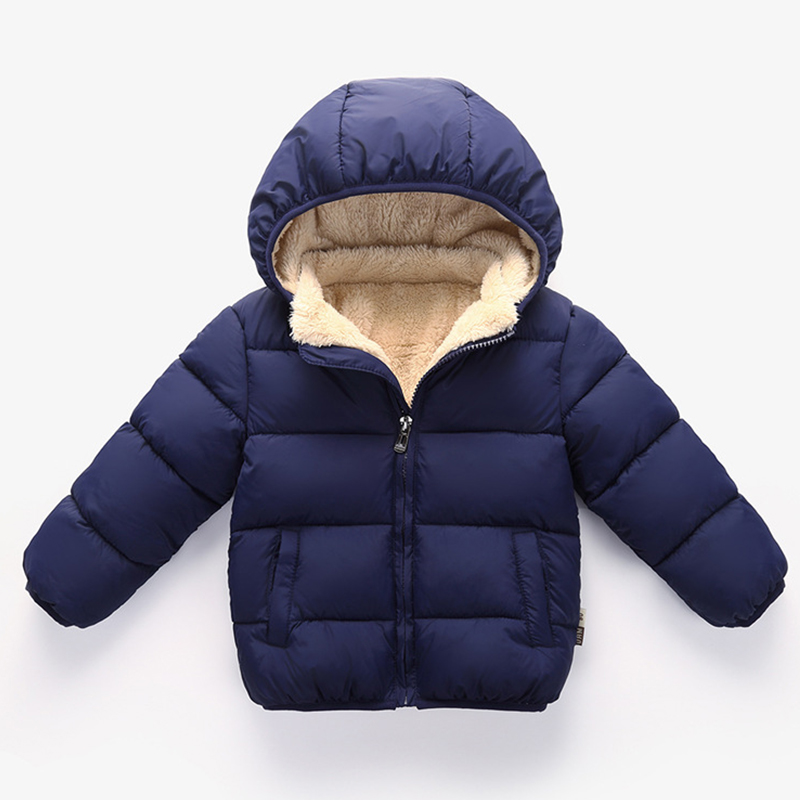 Baby Clothing Zip - เด็กทารกเสื้อฤดูหนาวเสื้อแจ็คเก็ตหนาสําหรับชาย WARM Plush Thicken Outerwear สําหรับสาวขนสัตว์