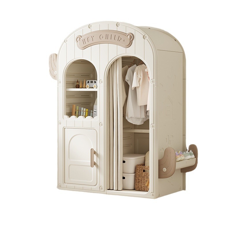 Baby Clothing Wardrobe - ตู้เสื้อผ้าเด็ก ตู้เก็บของในห้องนอน ตู้เสื้อผ้าเด็กแบบเรียบง่าย ตู้เก็บเสื้อผ้าเด็กอ่อน