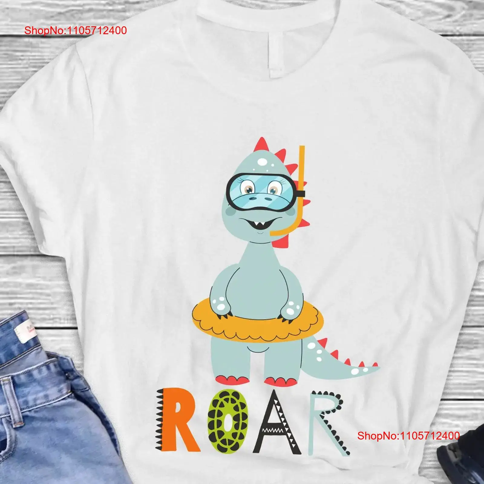 เสื้อยืด Abdl ลายไดโนเสาร์สไตล - Baby Clothing Wash บทวิจารณ์และราคา