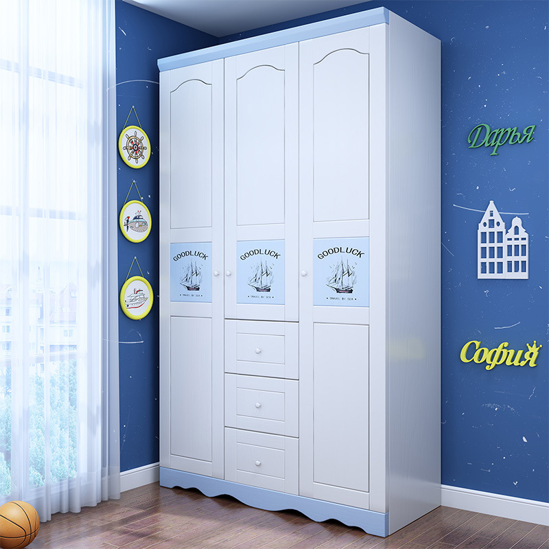 ตู้เก็บเสื้อผ้าเด็กและทารกไม้  - Baby Clothing Wardrobe บทวิจารณ์และราคา