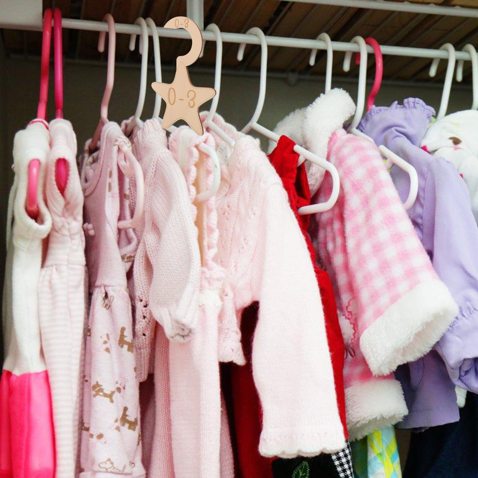 ตัวแบ่งตู้เสื้อผ้าเด็ก 7 ชิ้น  - Baby Clothing Wardrobe บทวิจารณ์และราคา
