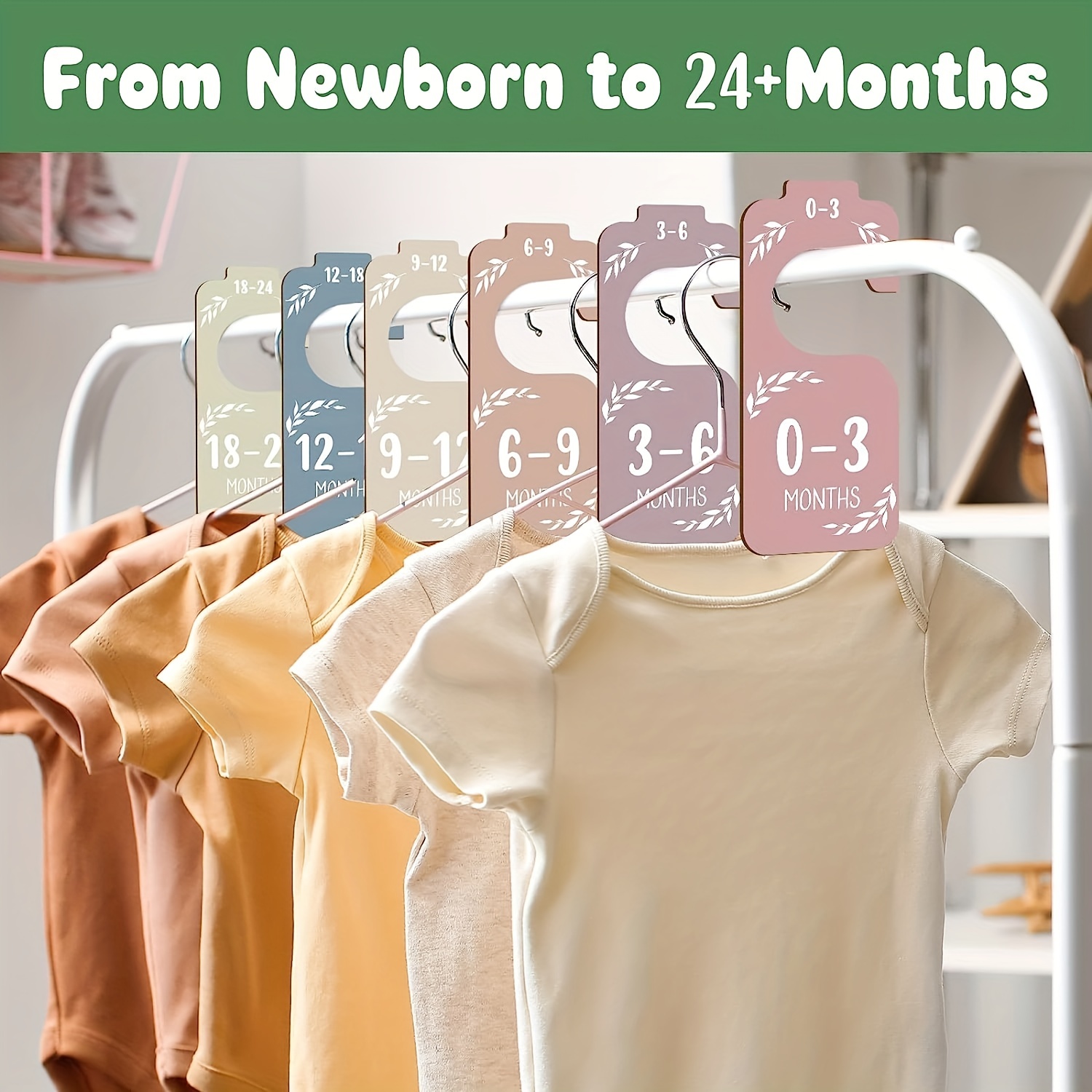 8 ชิ้นไม้ Baby Closet แบ่งสําห - Baby Clothing Wardrobe บทวิจารณ์และราคา