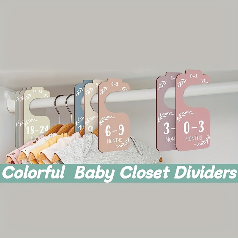 8 ชิ้นไม้ Baby Closet แบ่งสําห - Baby Clothing Wardrobe บทวิจารณ์และราคา