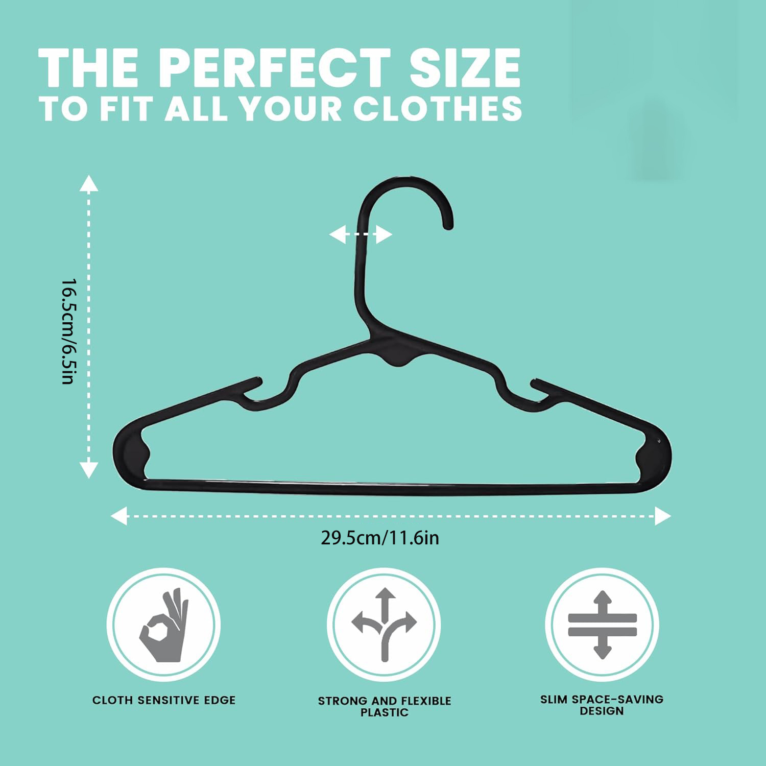 ชุด 20 ชิ้น - ไม้แขวนเสื้อพลาส - Baby Clothing Wardrobe บทวิจารณ์และราคา