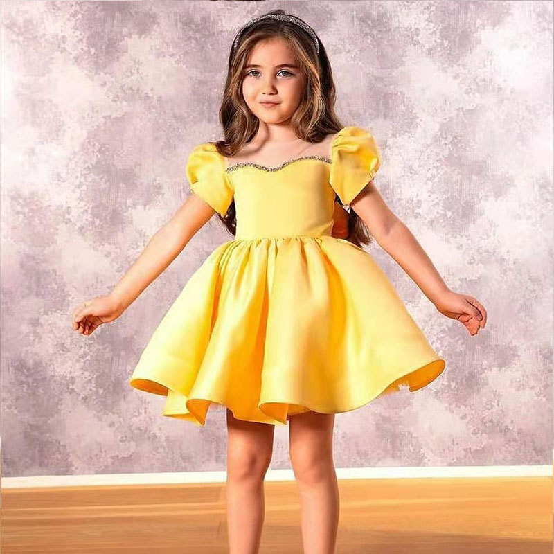 ดอกไม้สาวชุดเจ้าหญิง Elegant B - Baby Xmas Clothing บทวิจารณ์และราคา