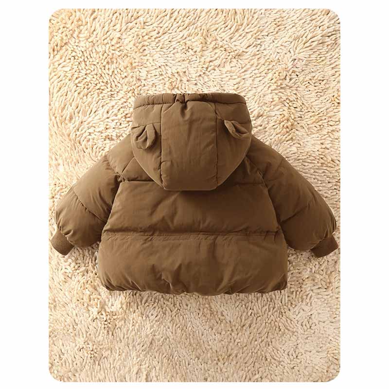 สาวฝ้ายเสื้อเด็กหนาHooded Jack - Baby Clothing Zip บทวิจารณ์และราคา