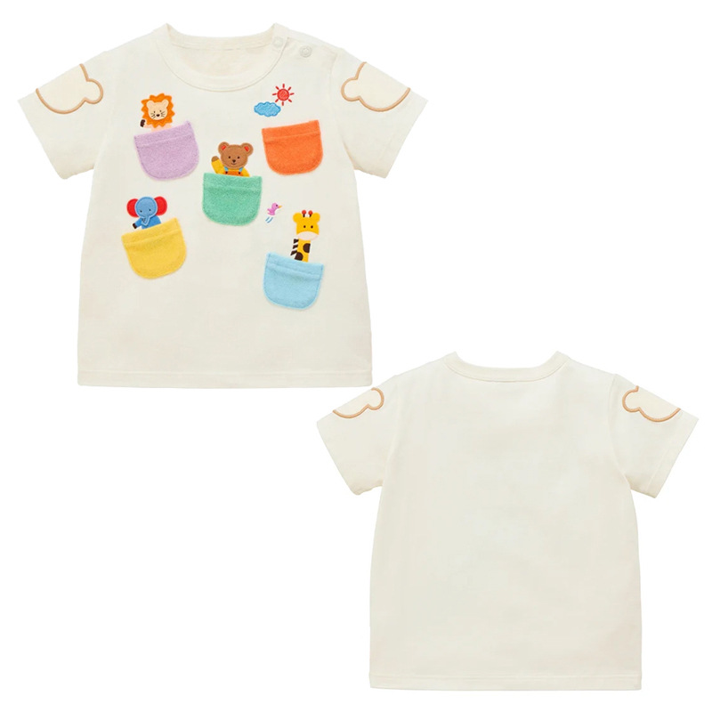 เสื้อยืดเด็กทารกเด็กวัยหัดเดิน - Baby Zoo Clothing บทวิจารณ์และราคา