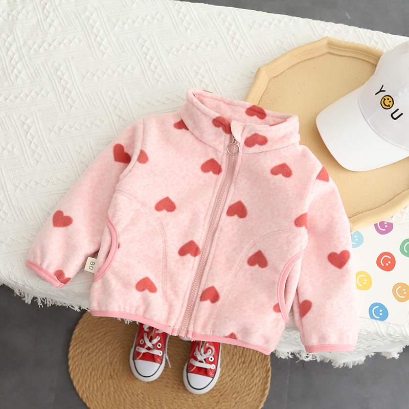 ใหม่ฤดูใบไม้ร่วงฤดูหนาวเด็กหญิ - Baby Clothing Zip บทวิจารณ์และราคา