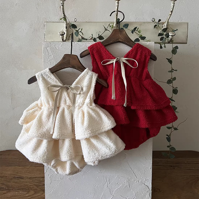 2025ฤดูหนาวเด็กทารกใหม่แขนกุดข - Baby Xmas Clothing บทวิจารณ์และราคา