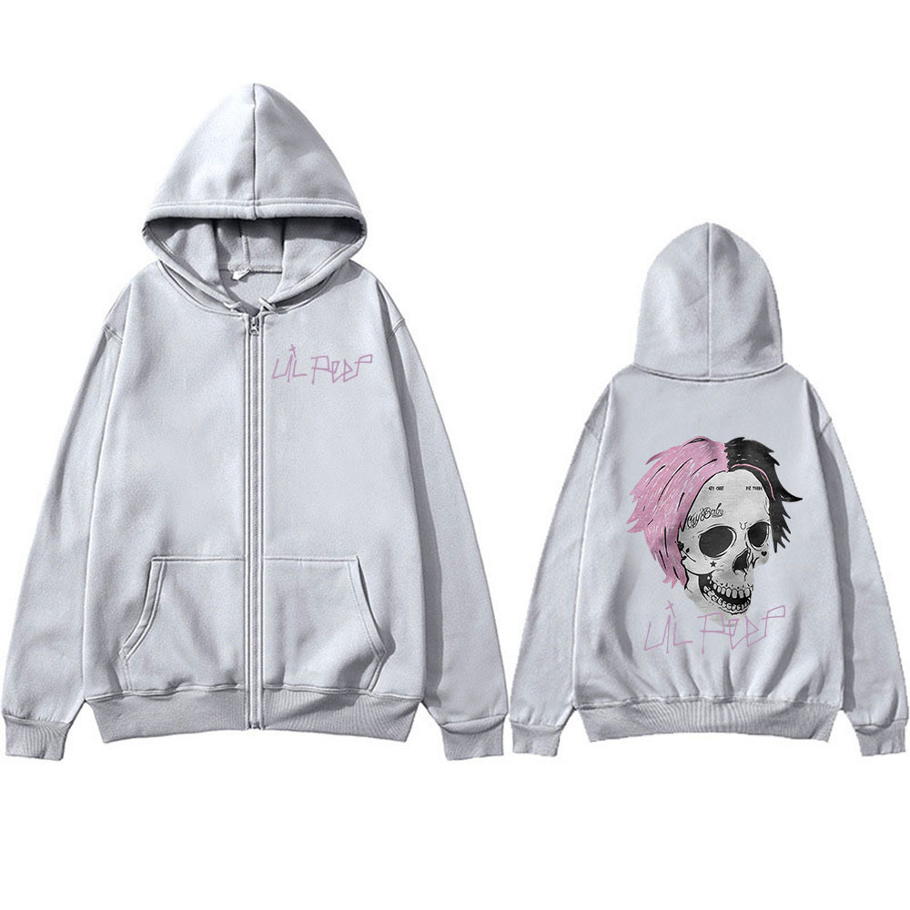 Lil Peep เสื้อฮู้ดมีซิปสำหรับเ - Baby Clothing Zip บทวิจารณ์และราคา