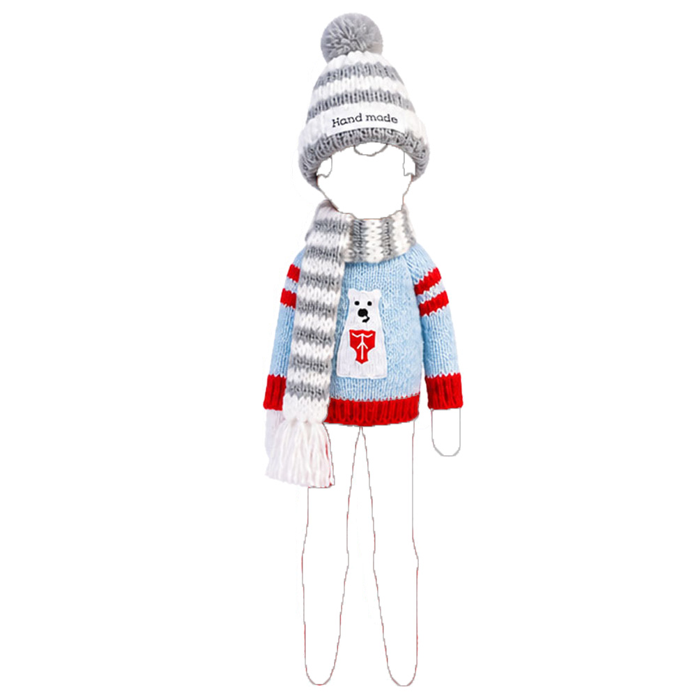 เสื้อกันหนาวตุ๊กตาคริสต์มาส หม - Baby Xmas Clothing บทวิจารณ์และราคา