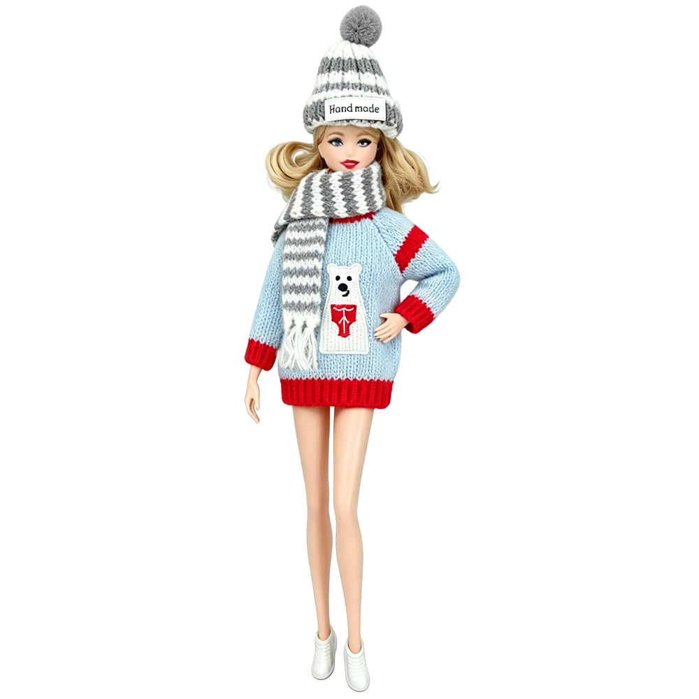 เสื้อกันหนาวตุ๊กตาคริสต์มาส หม - Baby Xmas Clothing บทวิจารณ์และราคา