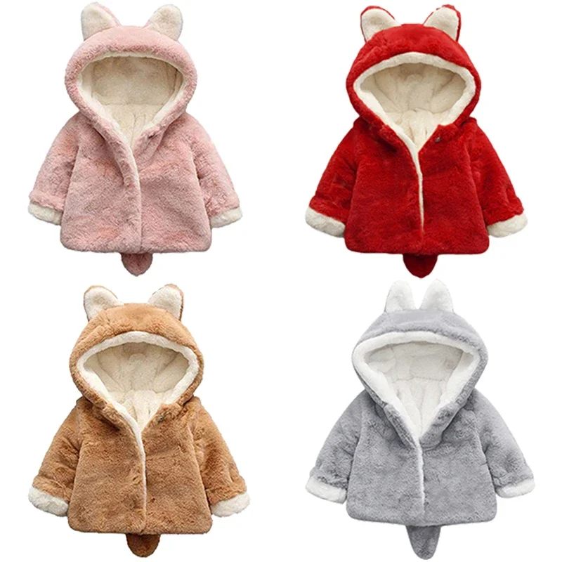 แจ็คเก็ตมีหูแมวน่ารักสำหรับเด็ - Baby Xmas Clothing บทวิจารณ์และราคา