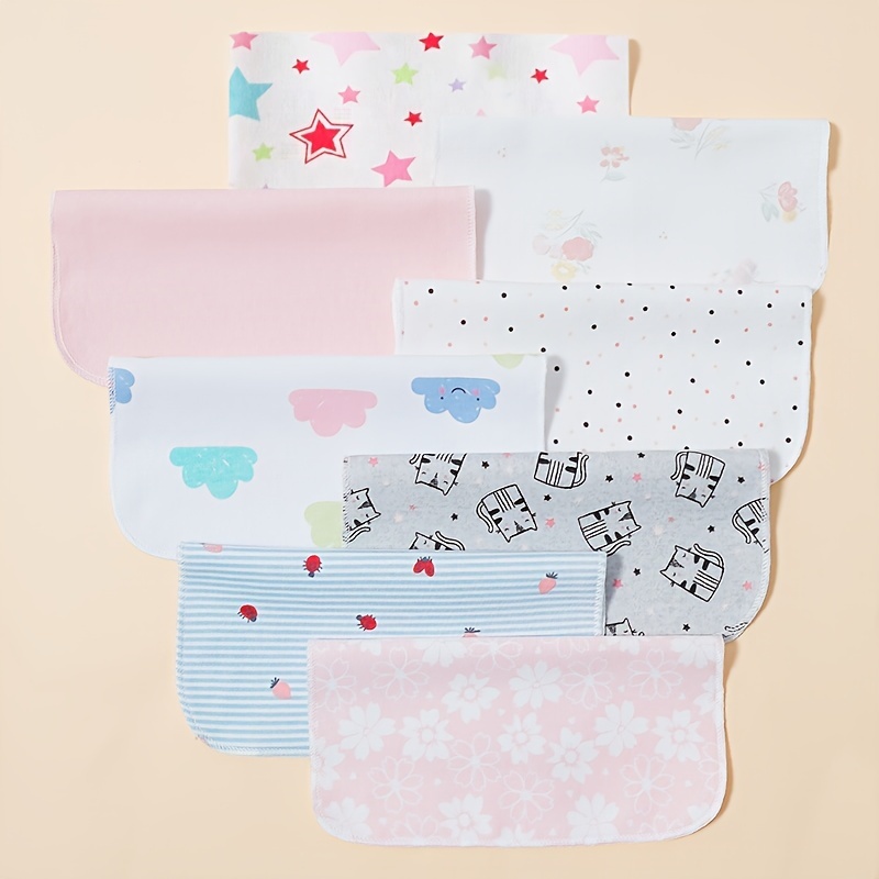 8 ชิ้น/แพ็ค ผ้าเช็ดตัวเด็ก, ผ้ - Baby Clothing Wash บทวิจารณ์และราคา