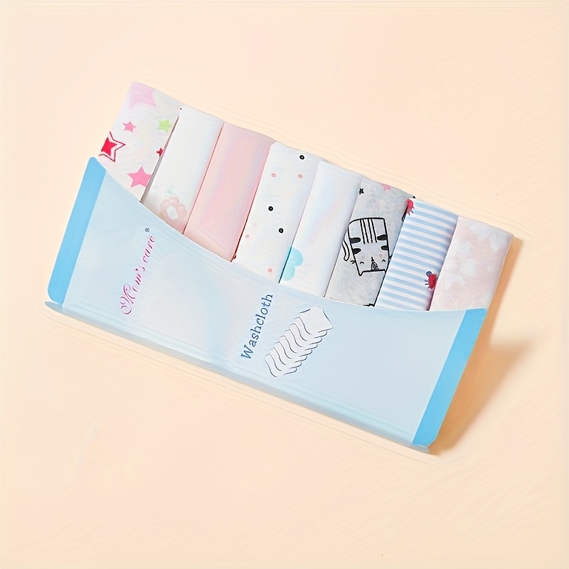 8 ชิ้น/แพ็ค ผ้าเช็ดตัวเด็ก, ผ้ - Baby Clothing Wash บทวิจารณ์และราคา