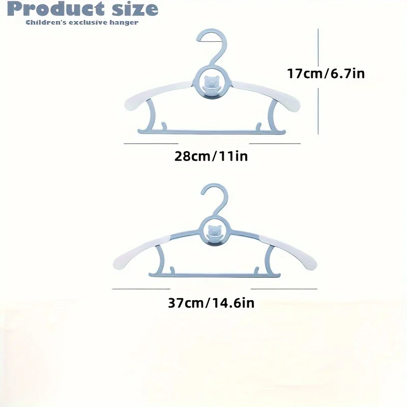 ไม้แขวนเสื้อเด็กแบบพลาสติก PP  - Baby Clothing Wardrobe บทวิจารณ์และราคา